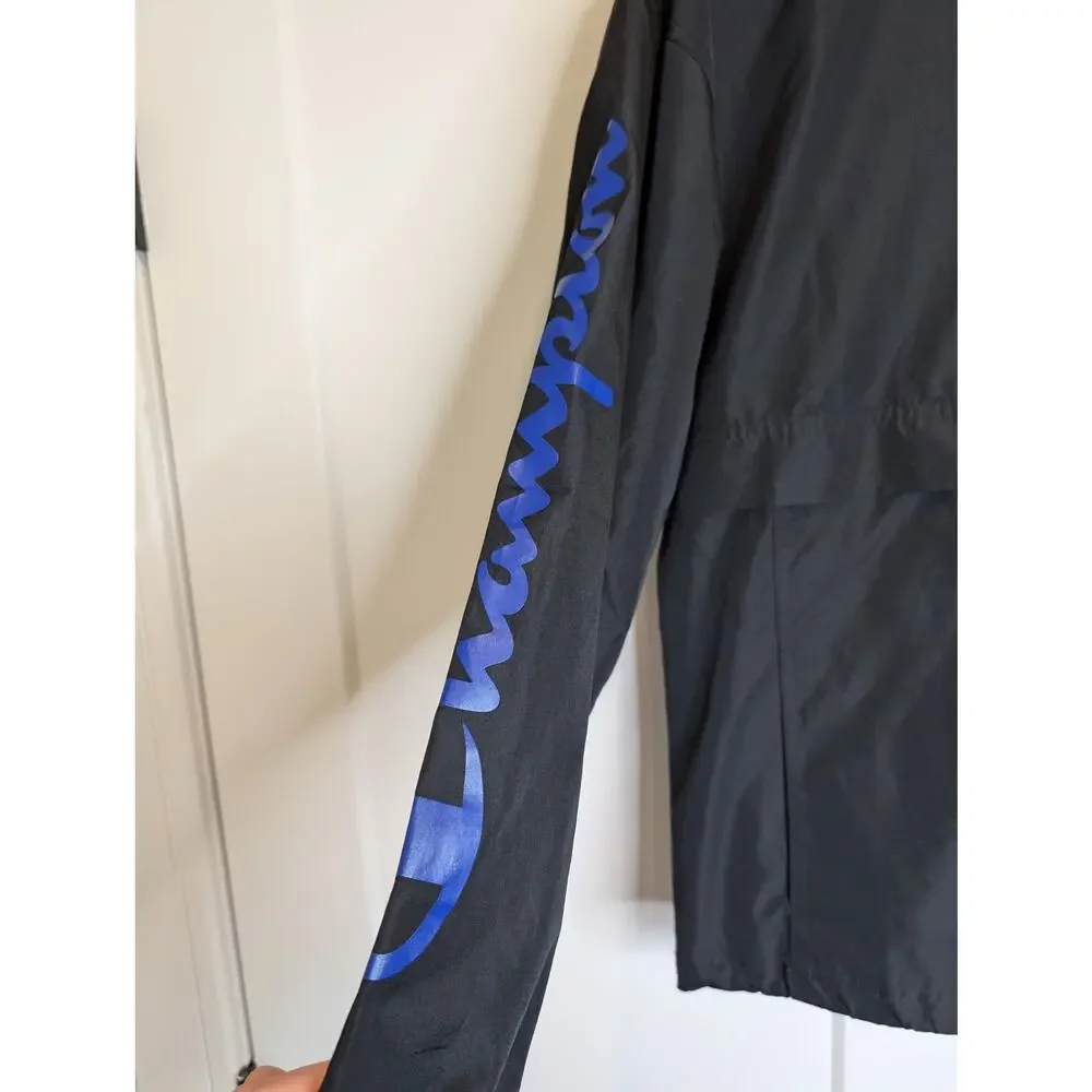 Champion Men's‎ Stadium Packable Windbreaker Jacket Men's Small Black
